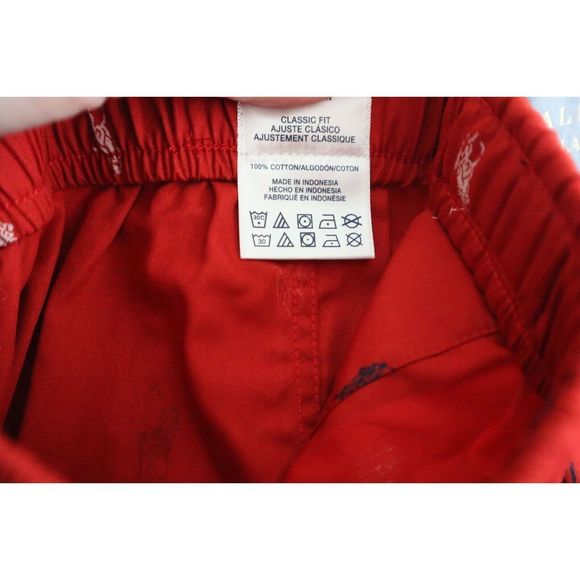 Polo Ralph Lauren R382RL Men's Sz XL Red Allover Pony Print Classic Fit Boxers - Picture 3 of 4